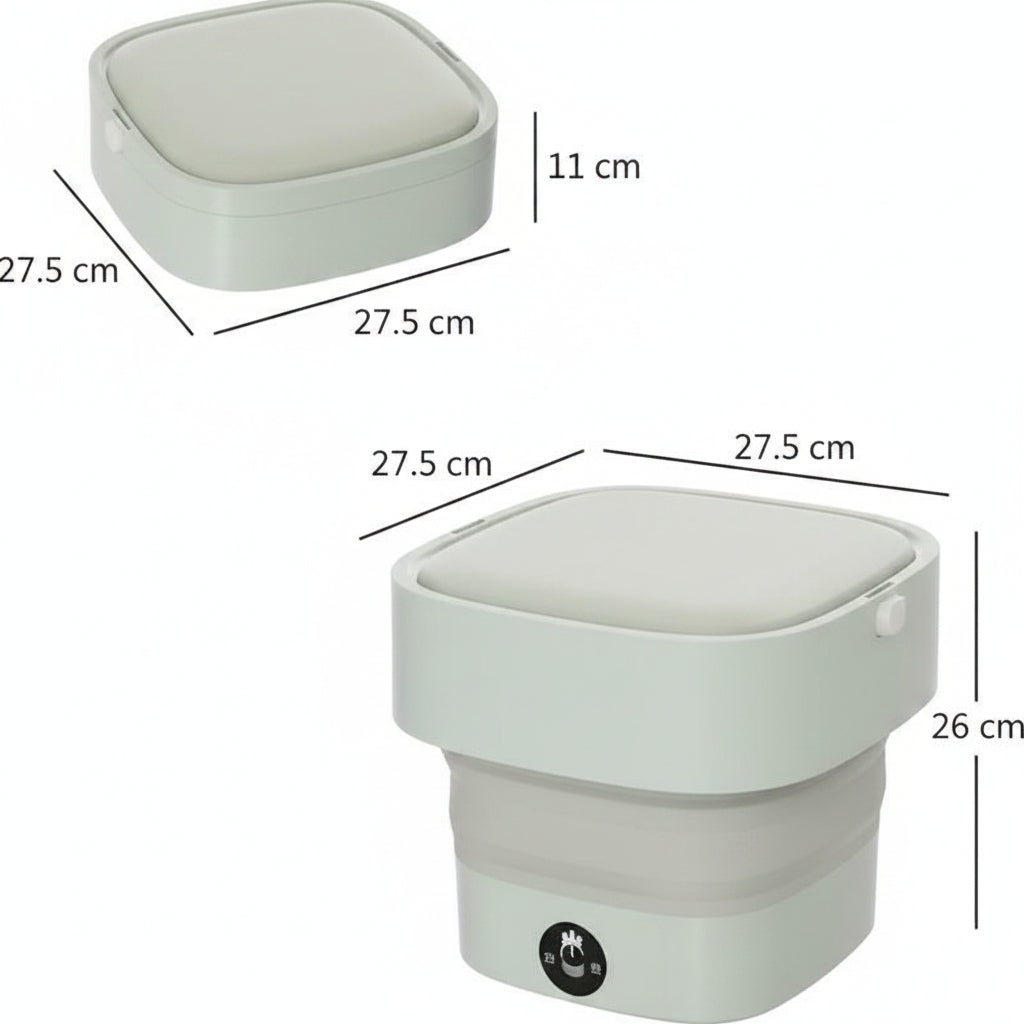 Foldable Mini Laundry Machine
